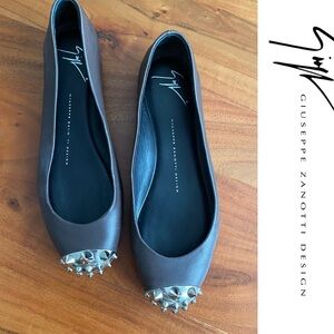 Giuseppe Zanotti Ballet Flats Women’s Shoes black 7  37